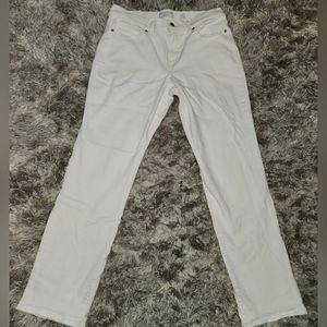 Lucky Brand Jeans Mid-rise Straight N Sweet 14/32 Regular White